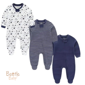 מארז 3 אוברולים עם הדפס